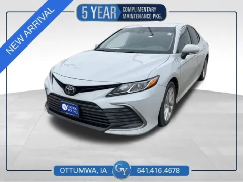 Green 2022 Toyota Camry LE for sale in Ottumwa, IA