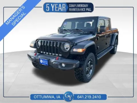 Black 2021 Jeep Gladiator Rubicon for sale in Ottumwa, IA