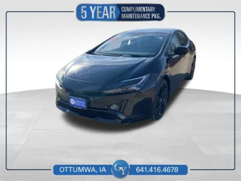 Black 2026 Toyota Prius Nightshade for sale in Ottumwa, IA