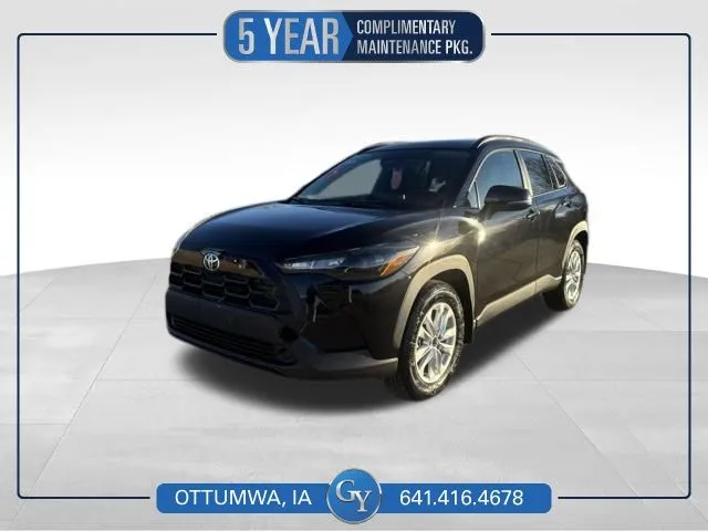 Black 2026 Toyota Corolla Cross LE for sale in Ottumwa, IA