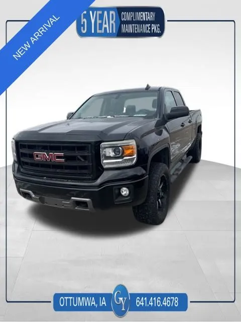 Black 2015 GMC Sierra 1500 for sale in Ottumwa, IA