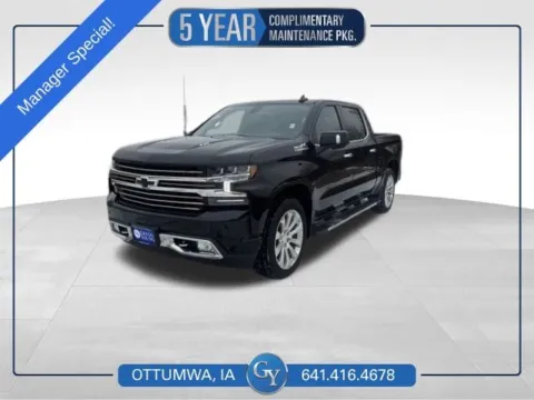 Black 2021 Chevrolet Silverado 1500 High Country for sale in Ottumwa, IA