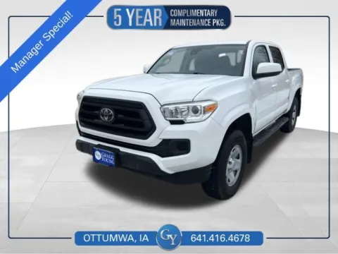 White 2023 Toyota Tacoma SR for sale in Ottumwa, IA