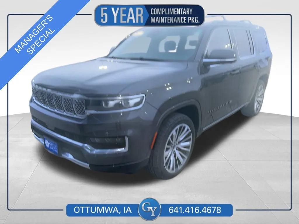 Gray 2022 Jeep Grand Wagoneer Series III for sale in Ottumwa, IA