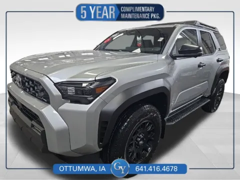 Black 2026 Toyota 4Runner TRD Off-Road Premium for sale in Ottumwa, IA