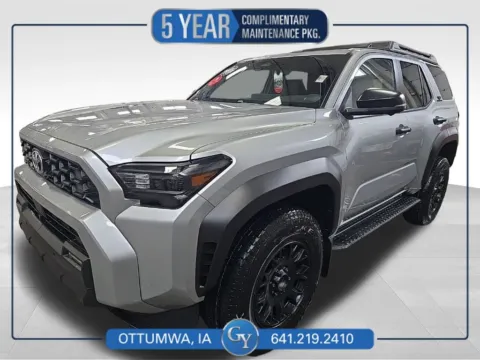 Black 2026 Toyota 4Runner TRD Off-Road Premium for sale in Ottumwa, IA