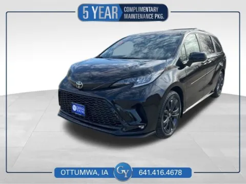 Black 2026 Toyota Sienna XSE for sale in Ottumwa, IA
