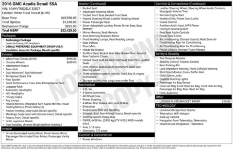 Photos of 2016 GMC Acadia Denali for sale in Ottumwa, IA at Gregg Young Toyota of Ottumwa