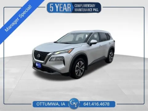 Silver 2023 Nissan Rogue SV for sale in Ottumwa, IA