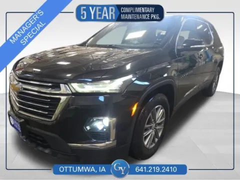 Black 2023 Chevrolet Traverse LT for sale in Ottumwa, IA