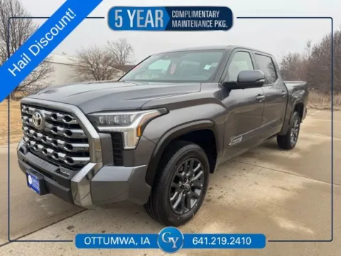 Black 2026 Toyota Tundra Platinum for sale in Ottumwa, IA