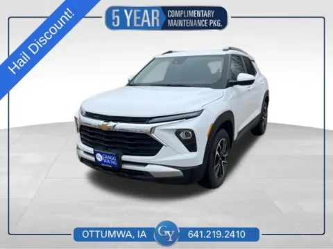 White 2025 Chevrolet TrailBlazer LT for sale in Ottumwa, IA