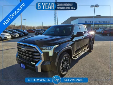 Black 2023 Toyota Tundra Limited for sale in Ottumwa, IA