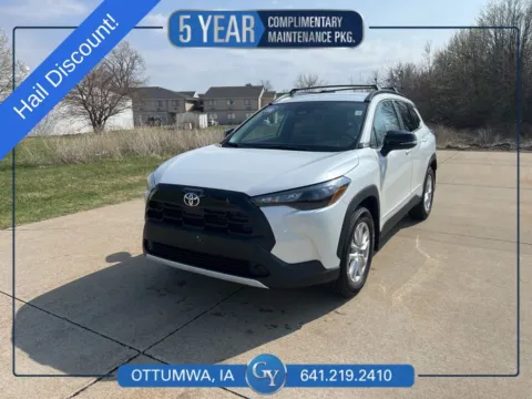 Black 2026 Toyota Corolla Cross LE for sale in Ottumwa, IA