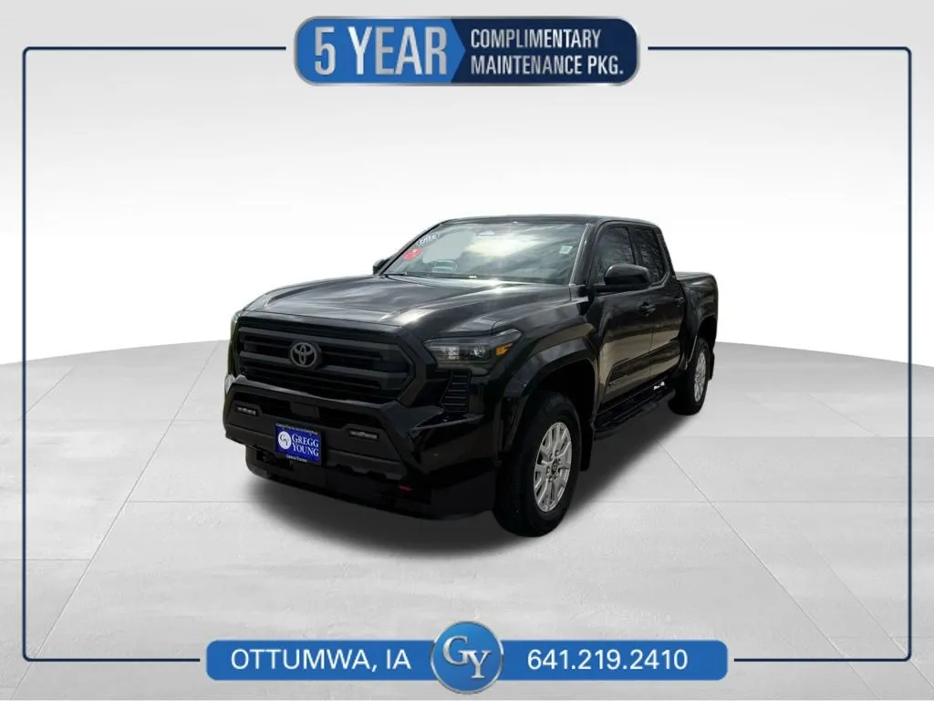 Black 2026 Toyota Tacoma SR5 for sale in Ottumwa, IA