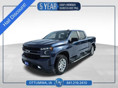 Blue 2022 Chevrolet Silverado 1500 LTD RST for sale in Ottumwa, IA