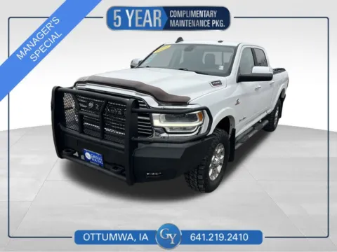 White 2022 Ram 2500 Laramie for sale in Ottumwa, IA