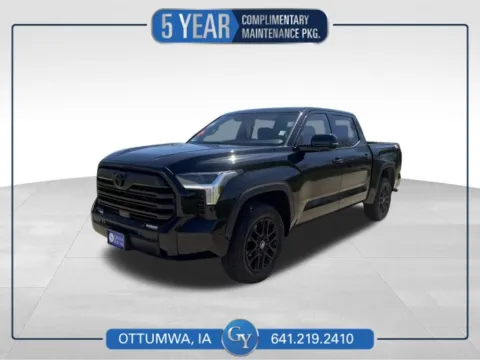 Black 2026 Toyota Tundra SR5 for sale in Ottumwa, IA