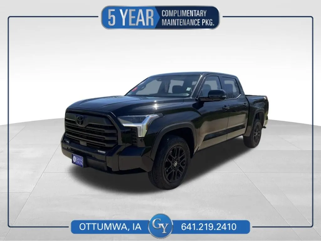 Black 2026 Toyota Tundra SR5 for sale in Ottumwa, IA