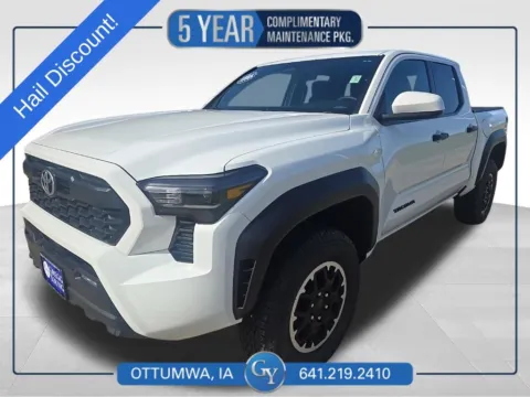 White 2025 Toyota Tacoma TRD Off-Road for sale in Ottumwa, IA