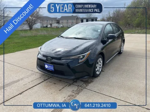 Black 2025 Toyota Corolla LE for sale in Ottumwa, IA