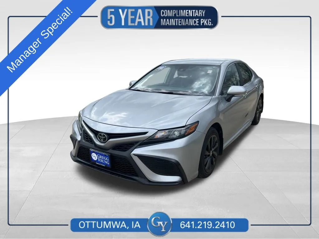 Silver 2024 Toyota Camry SE for sale in Ottumwa, IA