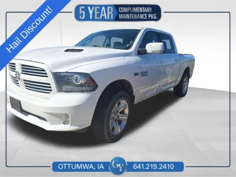White 2017 Ram 1500 Sport for sale in Ottumwa, IA