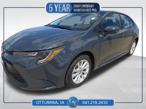 Black 2026 Toyota Corolla LE for sale in Ottumwa, IA