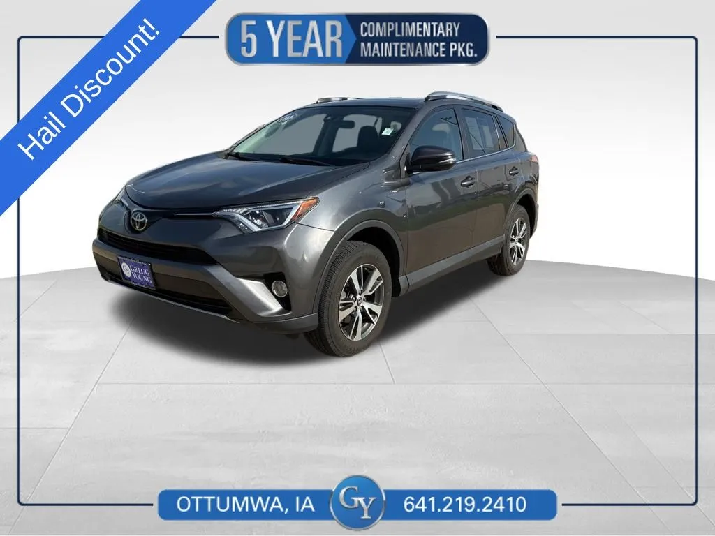 Gray 2018 Toyota RAV4 XLE for sale in Ottumwa, IA