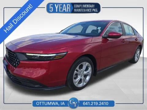 Red 2024 Honda Accord LX for sale in Ottumwa, IA