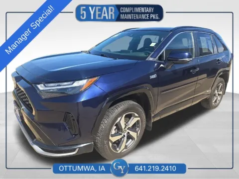 Blue 2023 Toyota RAV4 Prime SE for sale in Ottumwa, IA