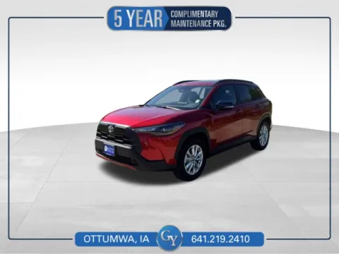 Red 2026 Toyota Corolla Cross LE for sale in Ottumwa, IA