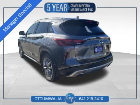 Gray 2021 INFINITI QX50 LUXE for sale in Ottumwa, IA