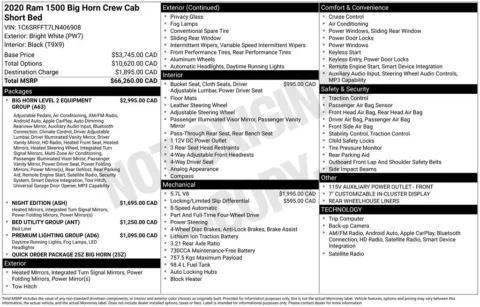 Photos of 2020 Ram 1500 Big Horn/Lone Star for sale in Ottumwa, IA at Gregg Young Toyota of Ottumwa