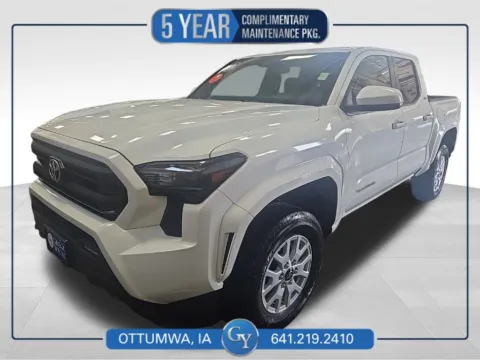White 2026 Toyota Tacoma SR5 for sale in Ottumwa, IA
