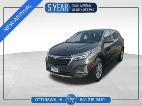 Gray 2022 Chevrolet Equinox LT for sale in Ottumwa, IA