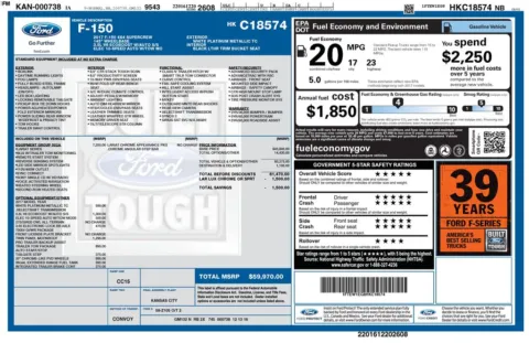 Photos of 2017 Ford F-150 Lariat for sale in Ottumwa, IA at Gregg Young Toyota of Ottumwa