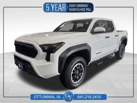 White 2026 Toyota Tacoma TRD Off-Road for sale in Ottumwa, IA