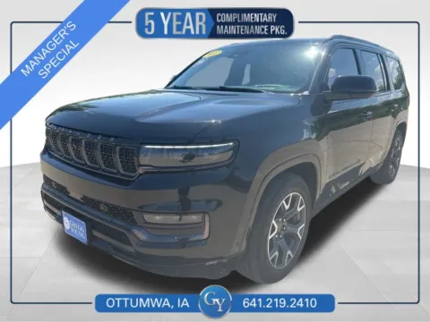 Black 2022 Jeep Grand Wagoneer Series II for sale in Ottumwa, IA