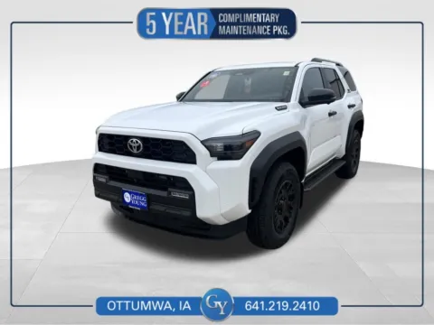 White 2026 Toyota 4Runner i-FORCE MAX Hybrid TRD Off Road Premium for sale in Ottumwa, IA