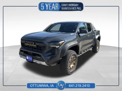 Gray 2026 Toyota Tacoma Hybrid Trailhunter for sale in Ottumwa, IA