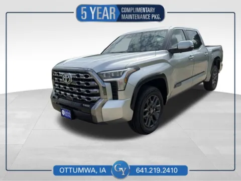 Silver 2026 Toyota Tundra Platinum for sale in Ottumwa, IA