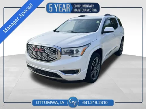White 2018 GMC Acadia Denali for sale in Ottumwa, IA