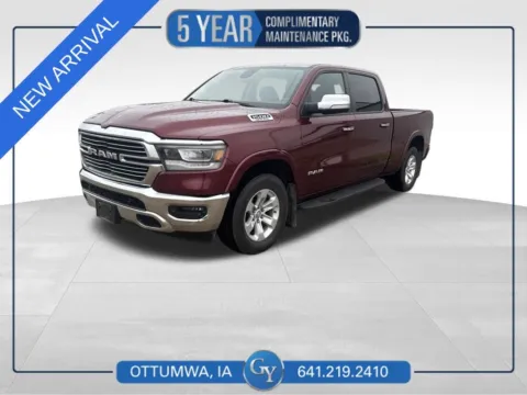Red 2019 Ram 1500 Laramie for sale in Ottumwa, IA