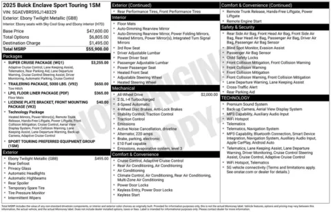 Photos of 2025 Buick Enclave Sport Touring for sale in Ottumwa, IA at Gregg Young Toyota of Ottumwa