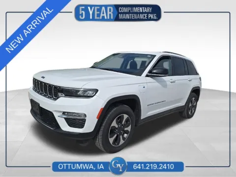 White 2024 Jeep Grand Cherokee 4xe for sale in Ottumwa, IA