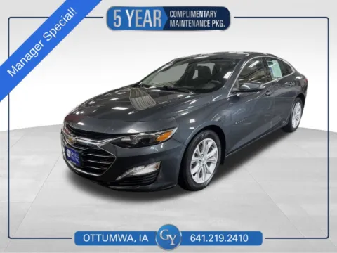 Gray 2019 Chevrolet Malibu LT for sale in Ottumwa, IA