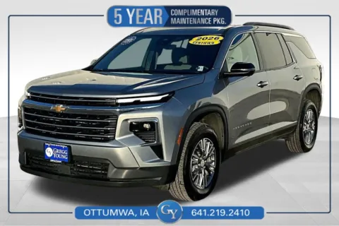 Gray 2026 Chevrolet Traverse LT for sale in Ottumwa, IA