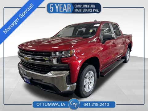 Red 2021 Chevrolet Silverado 1500 LT for sale in Ottumwa, IA
