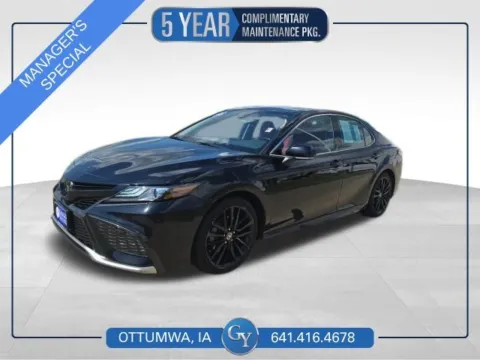 Black 2023 Toyota Camry XSE for sale in Ottumwa, IA